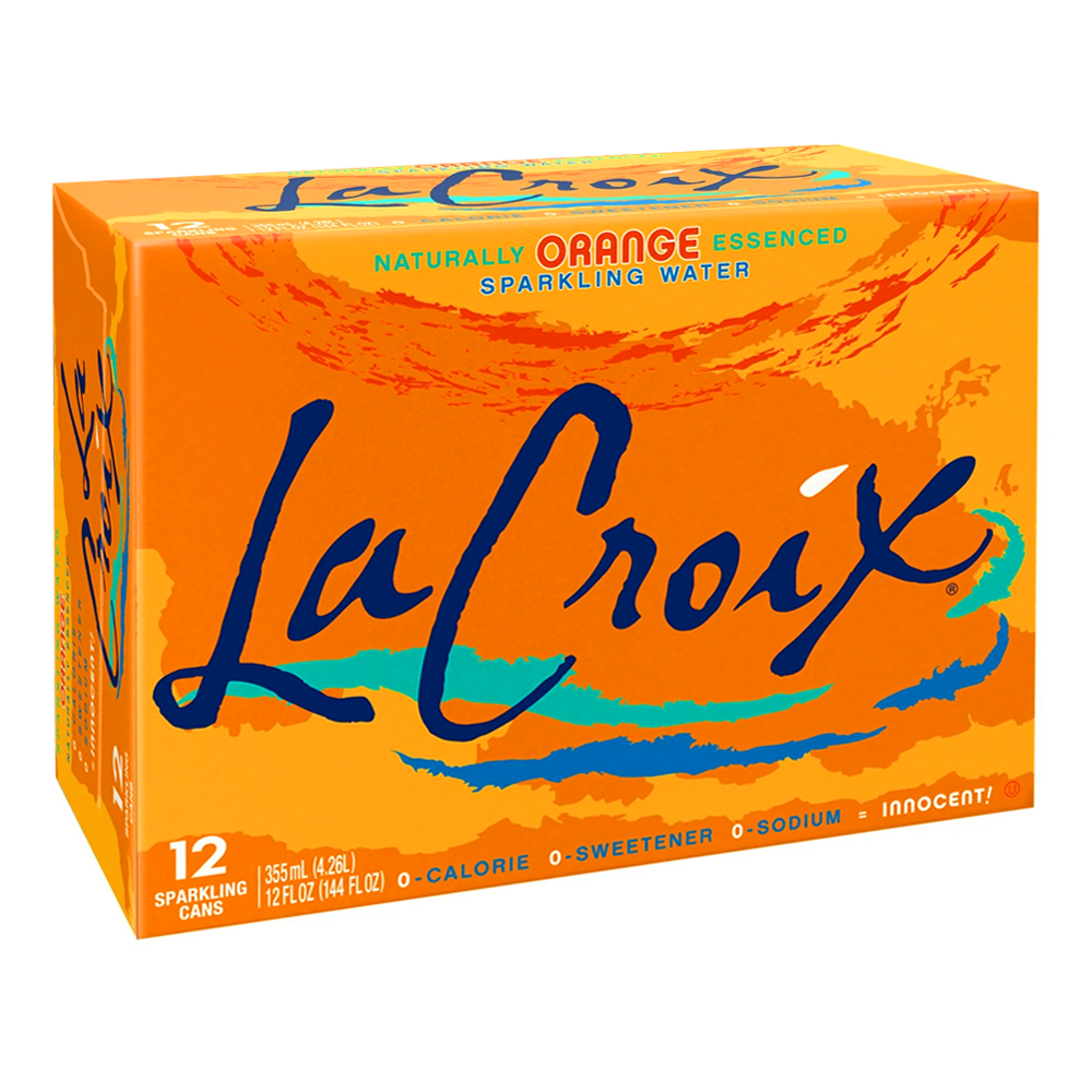 Газированная вода апельсиновая, 12 шт. – банка – 12 унций (355 мл)